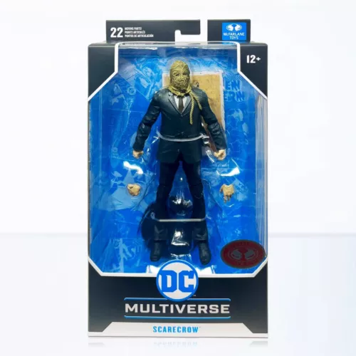 McFarlane DC Multiverse Scarecrow (Batman Begins) Red Platinum Figure