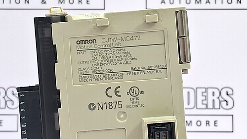 Omron cj1w-mc472 motion control unit - Picture 5 of 8