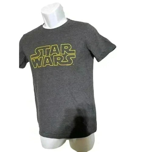 Old Navy Star Wars Graphic T‑Shirt – Boys XL (14–16) Gray Logo – Short Sleeve - Picture 3 of 6