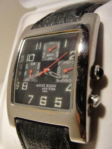 ANN KLEIN MULTI DIAL WATCH 12/1097-9 UNISEX DESIGN - Picture 2 of 4