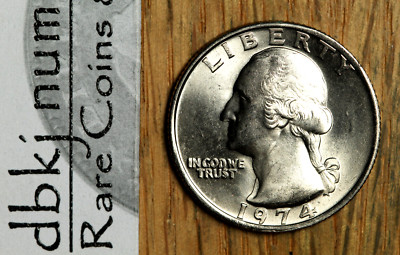 1974 (P) Washington Quarter 25¢ - BU - Brilliant Uncirculated