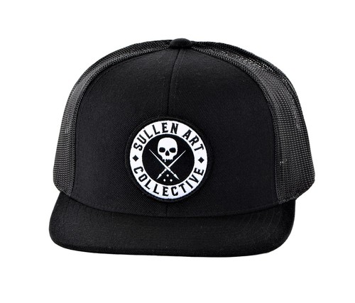 BOH Trucker Snapback Hat Black 