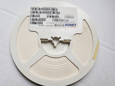 .22uF 224 25V X7R 10% SMD 0603 Chip Cap Kemet C0603C224K3RACTU Full Reel 4000 pc