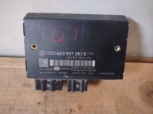 4E0907383E 2007-2015 Audi Q7 Factory Trailer Tow Hitch Control Module Computer