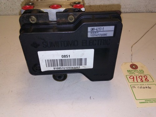 2007 Chevrolet Colorado ABS Anti Lock Brake Pump OEM 15120851 #9188 - Picture 6 of 10