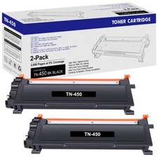 2Pk TN-450 Printer Toner for Brother TN-420 MFC-7860DW 7360N HL-2270DW 2135W