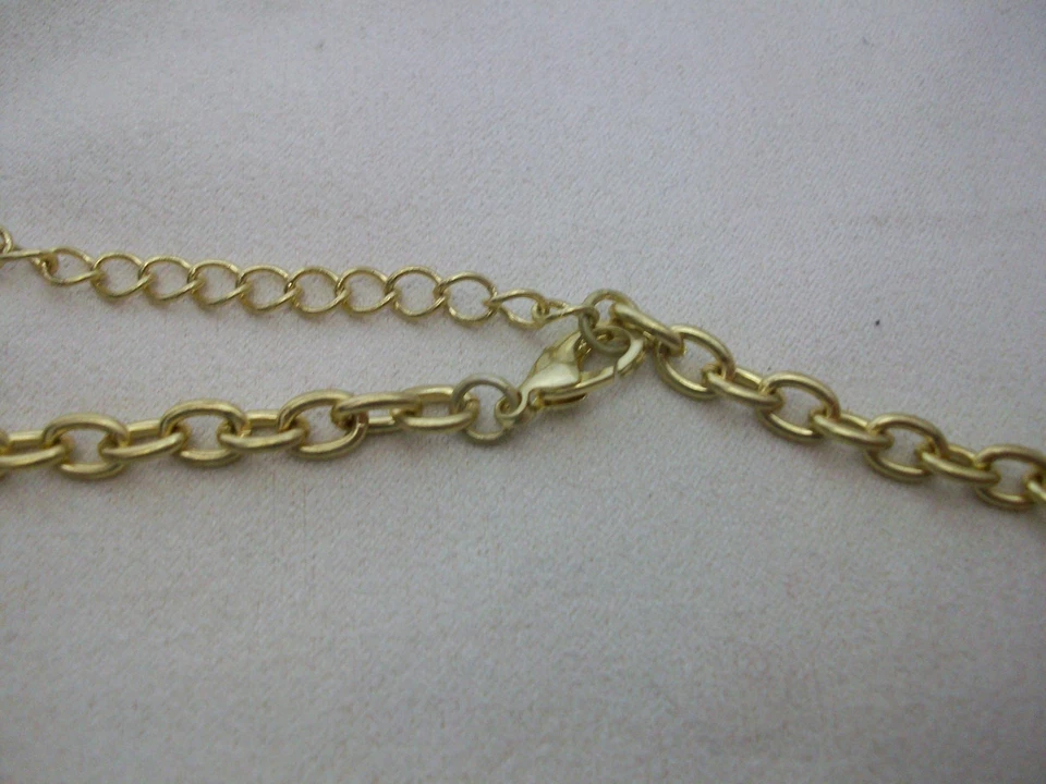 Collar llamativo de diamantes de imitación Forever 21 piedras azules transparentes glamour fiesta elegante Foto 4 de 4