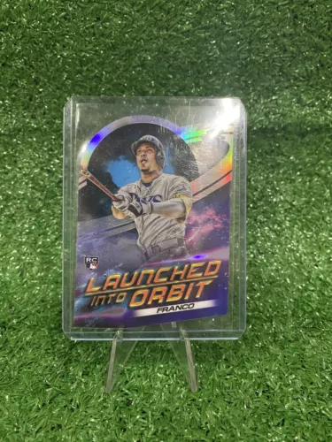 2022 Topps Chrome Cosmic Wander Franco Launched Into Orbit Rookie RC #LIO-7