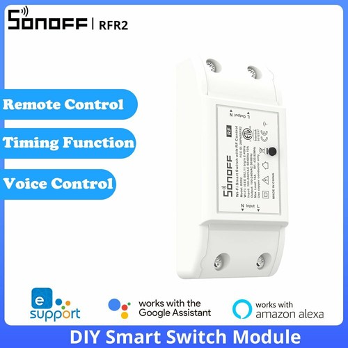 Módulo de relé conmutador Sonoff temporizador control remoto inalámbrico inteligente WiFi para iPhone y Android - Imagen 23 de 70
