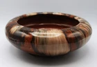 Vintage MCM Brush McCoy Onyx Glaze Art Pottery Low Bowl Planter