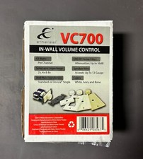 Ethereal VC700 Impedance-Protected Rotary In-Wall Volume Control Open Box 