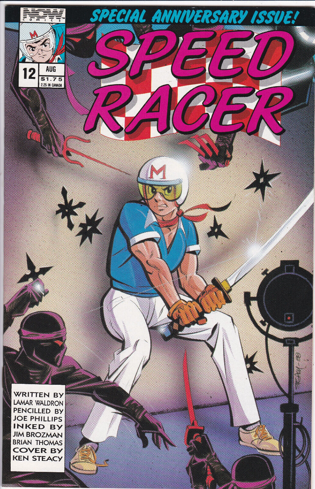 Speed Racer #12,  Vol. 1 (1987-1990) Now Comics