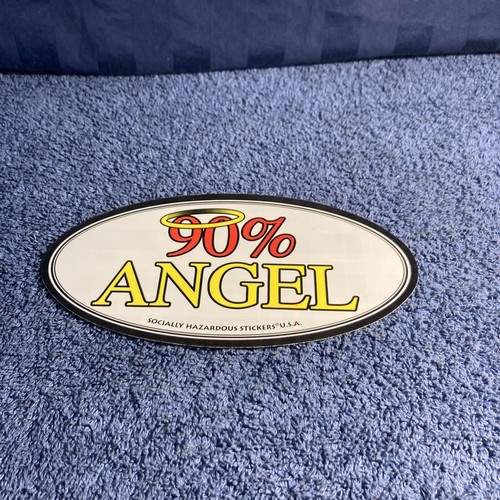 Socially Hazardous Stickers “ 90% Angel” USA Vintage 90’s SR-21 - 第 1/4 張圖片