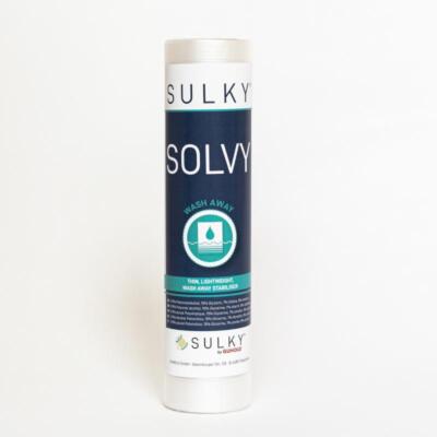 SULKY Solvy (25 cm x 10 m/ transparent/ wasserlösliche Folie) zum Sticken
