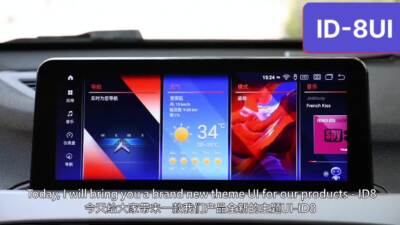 12.3'' Car Android 14 Stereo GPS CarPlay WIFI Navigation For BMW