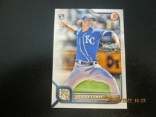 JACKSON KOWAR ROYALS 2022 BOWMAM ROOKIE PAPER BASE CARD #40 FREE SHIP. rookie card picture