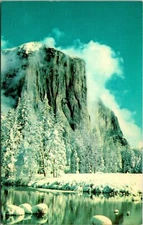 Yosemite Ntl Park CA El Capitan Postcard Unused (35358)