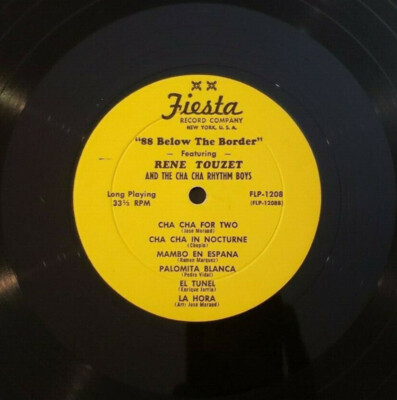 René Touzet And The Cha-Cha Rhythm Boys - 88 Below The