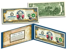 PUERTO RICO Commonwealth Statehood $2 Two-Dollar U.S. Bill Genuine Legal Tender