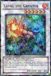 Laval the Greater - DT05-EN038 - Super Parallel Rare - Duel Terminal x3 - Near M