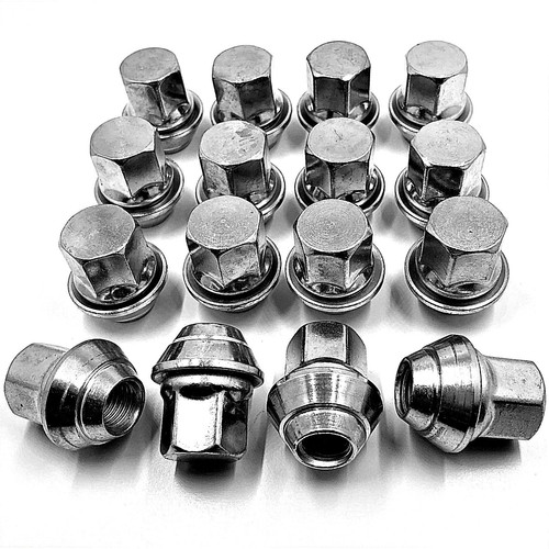 16 x ALLOY WHEEL NUTS FORD FIESTA M12 x 1.5 19MM HEX OE STYLE LUGS