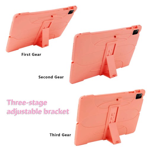 For Samsung Galaxy Tab S7 FE S7+ S8+ 12.4" Case Soft Silicone Stand Cover Strap - Picture 33 of 47