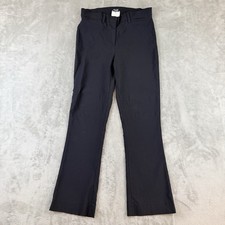 Dolce & Gabbana D&G Pants Womens 28/42 Black Straight Leg Trouser Designer Italy