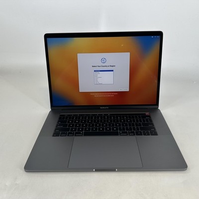 MacBook Pro 15 Touch Bar Gray 2017 2.9 GHz i7 16GB 512GB SSD