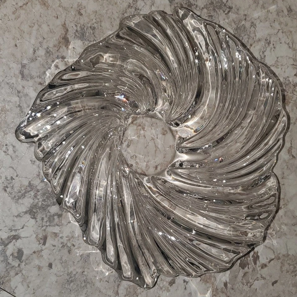 罕见 Mikasa Crystal Belle Epoque Dish 罕见 — 第 3/4 张图片