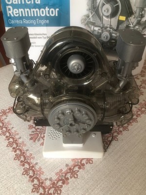 Franzis Porsche Carrera Rennmotor Typ 547-4 Boxermotor gebaut Scale 1/3 m. Video