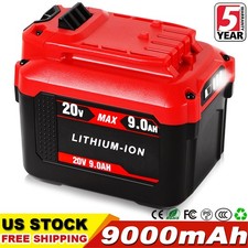 9.0Ah For Craftsman V20 20 Volt MAX Lithium Battery CMCB204 CMCB202 CMCB201 New