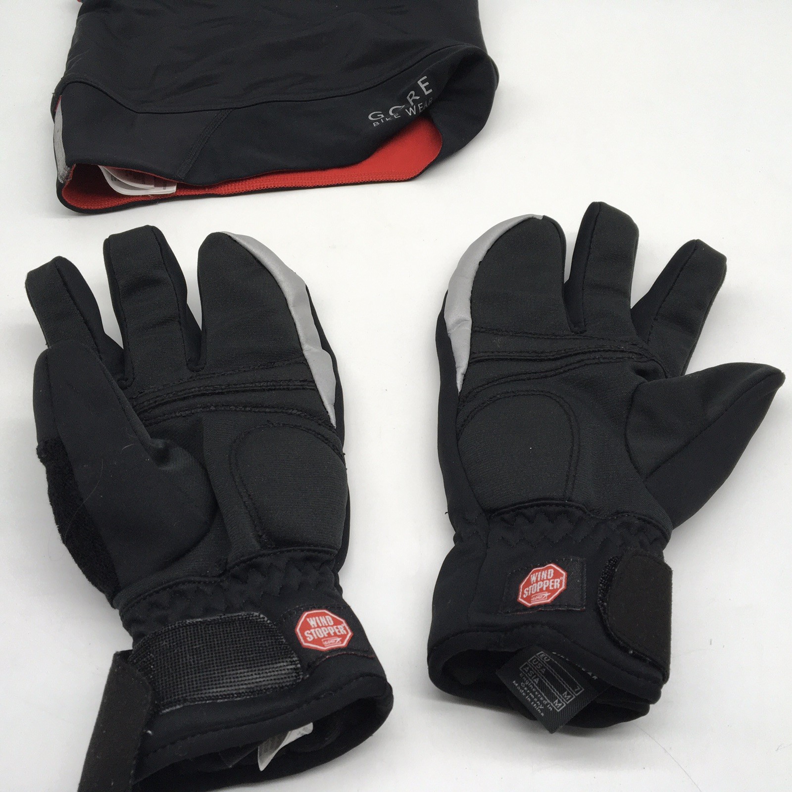 Gore Bike Wear WINDSTOPPER Gloves & Neck Warmer Pearlizumi Overshoes XL  READ