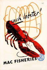 Hans Schleger Zero Mac Fisheries-artofuniverse0 A1-A4 Poster Art Painting Master