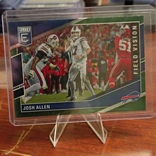Josh Allen 2022 Panini Donruss Elite Field Vision Insert #FV5 Buffalo Bills