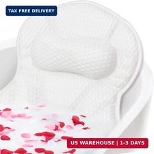 Bath Pillow for Tub,Bathtub Pillow,Bath Pillows for tub Neck and Back Support,4D