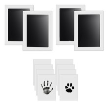 Print Kit for Dog Cats, 4 Inkless Print Pads, 8 Imprint Cards, Nose9489