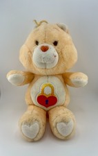 Vintage 1985 Kenner Care Bears Secret Bear 13" Talking Plush Pull String Works 