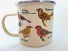 Garden Birds Enamel Metal Mug Gift Republic Camping Outdoors 2013-2018