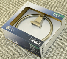 KOHLER Kallan Towel Ring in Vibrant Brushed Nickel K-R22083-BN NEW