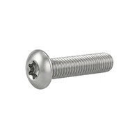 ISO 7380-1 Flachkopfschraube A 2 M 6 X 55 -T30 Vollgewinde A 2 100 Stk