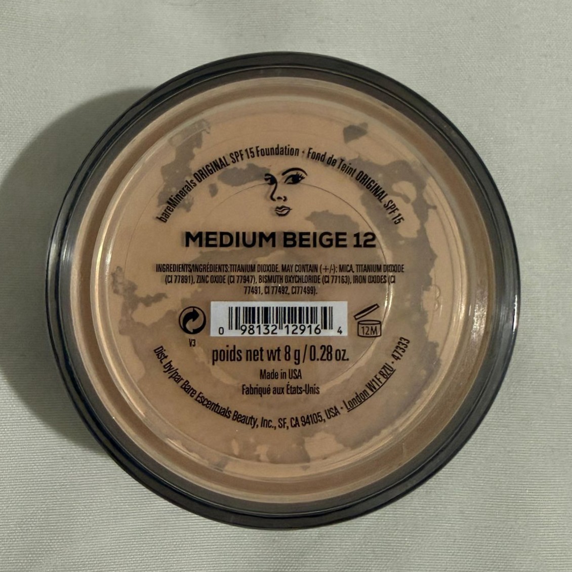 bareMinerals Original 17+ Shades Foundation & Mineral Veil P