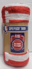 Detroit Pistons 46 By 60 Dimensional Micro Raschel Throw Blanket - Nba Detroit Pistons 46 By 60 Dimensional Micro Raschel Throw Blanket - Nba