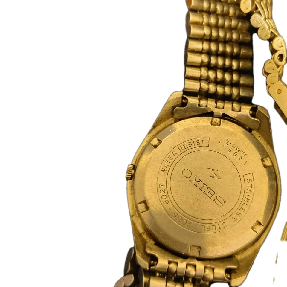 Винтажные автоматические мужские часы Seiko 7005-8027 ноябрь 1972 г. полностью отремонтированы - Изображение 2 из 2