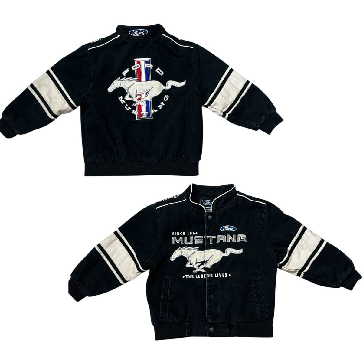 [LOW CLASSIC] /☆24FW PIGMENT COTTON MUSTANG JACKET/CHARCOAL Compass Mustang Classic Denim Puffer Jacket In White – SMFK