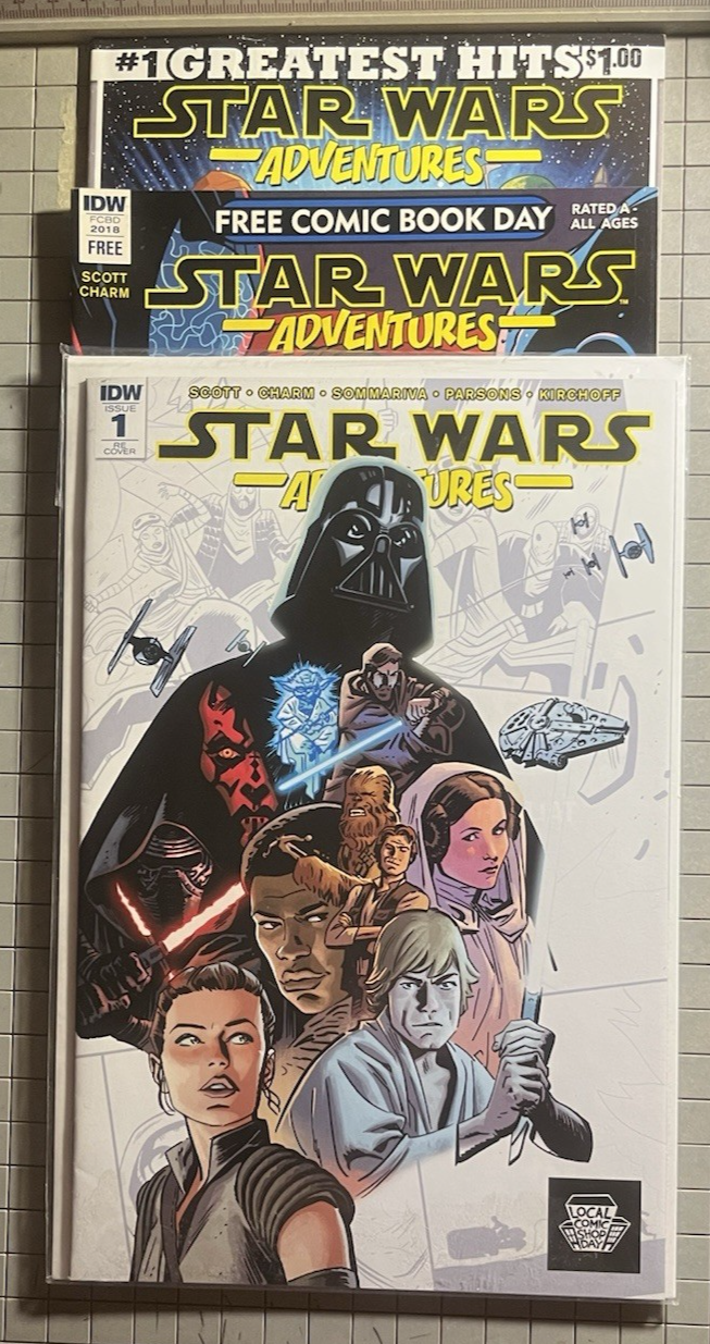 Comic Adventure Character Star Wars Adventures comic Lot of 3 IDW Publishing | eBay