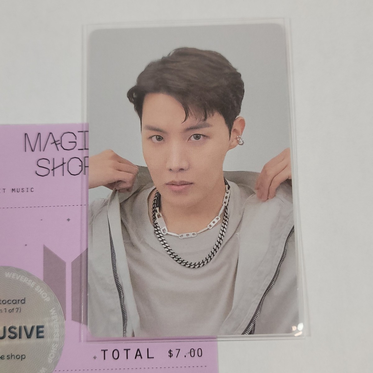 タレントカード bts permission to dance live weverse us BTS - PERMISSION TO DANCE ON STAGE - LIVE WEVERSE POB PVC