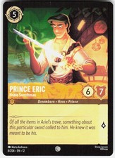Prince Eric Noble Swordsman 8/204 Wilds Unknown Disney Lorcana