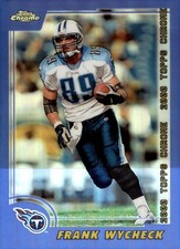 2000 Topps Chrome #126 Frank Wycheck Refractors