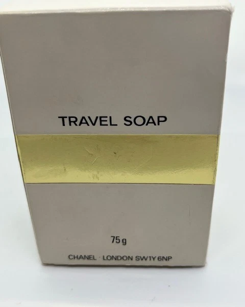 Chanel Paris Savon Nº 5 Estuche Viaje Jabón Caja Original Estuche de Viaje 75g Raro Foto 4 de 4