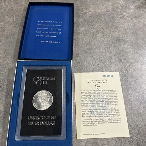 1884-CC Morgan Silver Dollar Uncirculated US Mint $1 Coin